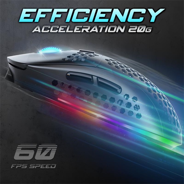 Spirit of Gamer S-PM4 RGB   Egér Fekete 