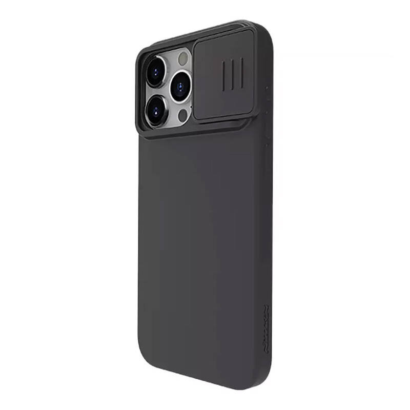 Nillkin CamShield Silky Silicone case for iPhone 15 Pro (classic black)