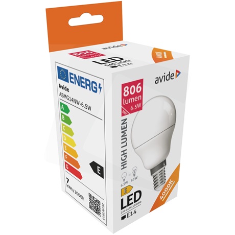 Avide ABMG14NW-6.5W LED GLOBE IZZÓ MINI G45 6.5W E14 NW 4000K Avide ABMG14NW-6.5W LED GLOBE IZZÓ MINI G45 6.5W E14 NW 4000K
