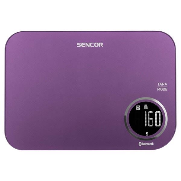 Sencor SKS 7073VT intelligens konyhai mérleg lila Sencor SKS 7073VT intelligens konyhai mérleg lila