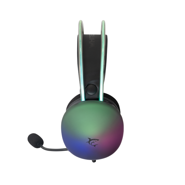 White Shark FIREFLY-B, GH-2342-B gamer fejhallgató  fekete/RGB, (3.5 Jack)