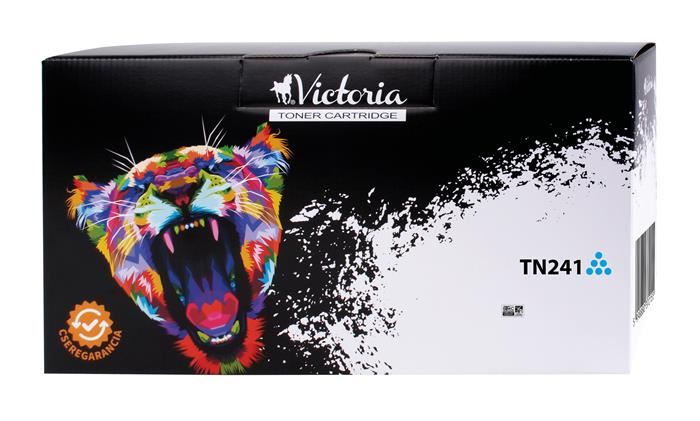 Victoria TN241C lézertoner HL 3140CW, 3150CDW, DCP 9020CDW nyomtatókhoz cián (TOBTN241CV) Victoria TN241C lézertoner HL 3140CW, 3150CDW, DCP 9020CDW nyomtatókhoz cián (TOBTN241CV)