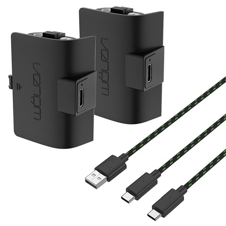 Venom VS2883 High Capacity Recharcable Battery Packs for XBOX Fekete