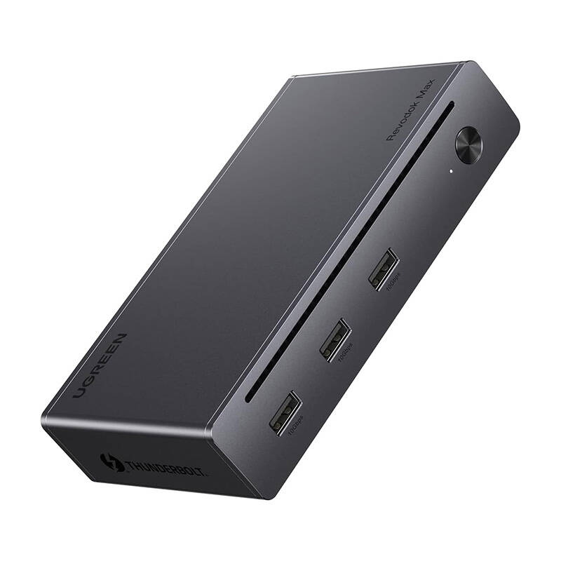 Docking station Ugreen Revodok Max 208, 4x Thunderbolt 4, 3x USB, RJ45, DC 140W Docking station Ugreen Revodok Max 208, 4x Thunderbolt 4, 3x USB, RJ45, DC 140W
