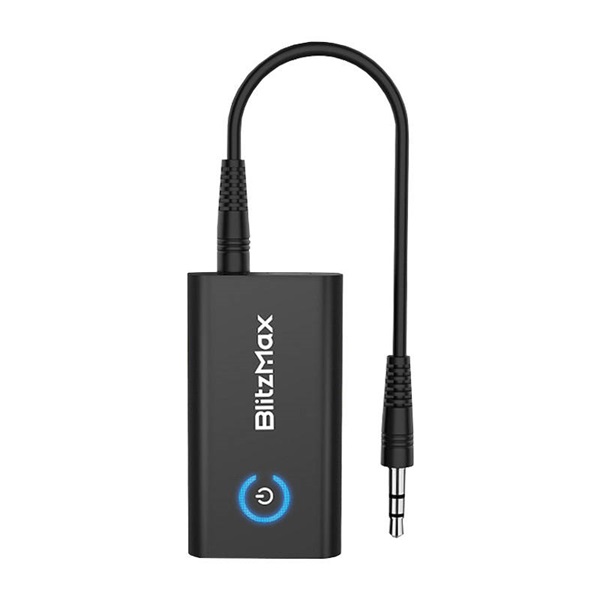 Blitzwolf BlitzMax BT05 Bluetooth 5.0 Transmitter/Reciver Fekete Blitzwolf BlitzMax BT05 Bluetooth 5.0 Transmitter/Reciver Fekete