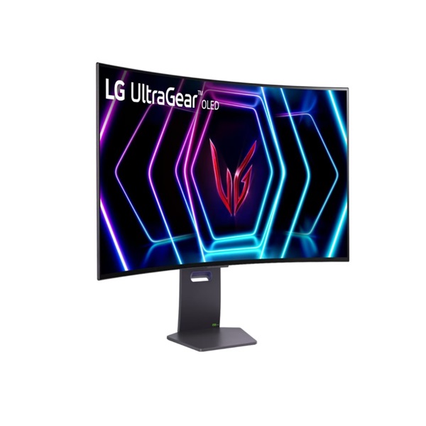 LG 39" 39GS95QE  Ívelt Gaming 240Hz OLED monitor 
