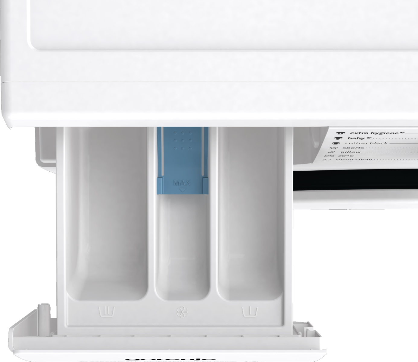 Gorenje WNHPI72SCS Elöltöltős keskeny mosógép – 7 kg, 1200 ford./perc, C Energiaosztály, Gőz technológia, Allergy Care, Baby Eco program