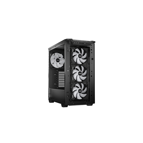 Be Quiet! Pure Base 501 LX Black  ATX edzett üveg oldallap Számítógépház  Fekete 