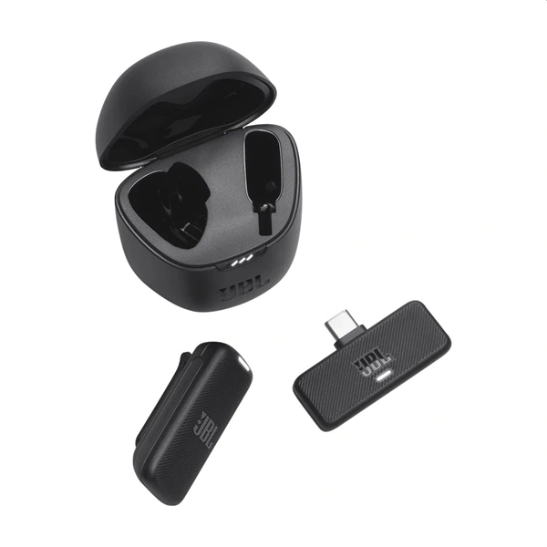 JBL Quantum Stream USB-C vezeték nélküli  streaming mikrofon Fekete