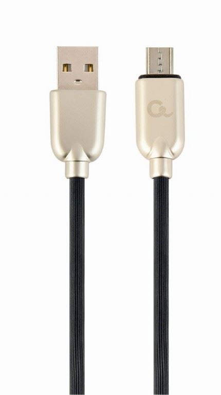 Gembird Micro-USB - USB-A adat- és töltőkábel 2m fekete (CC-USB2R-AMmBM-2M) Gembird Micro-USB - USB-A adat- és töltőkábel 2m fekete (CC-USB2R-AMmBM-2M)