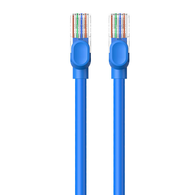 Round Cable Baseus Ethernet RJ45, Cat.6, 0,5m (blue)