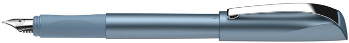Töltőtoll, M-es, SCHNEIDER "Ceod Shiny", acélkék