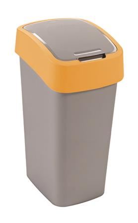 Curver Pacific Flip Bin billenős szelektív hulladékgyűjtő 45l sárga/szürke (195023) Curver Pacific Flip Bin billenős szelektív hulladékgyűjtő 45l sárga/szürke (195023)