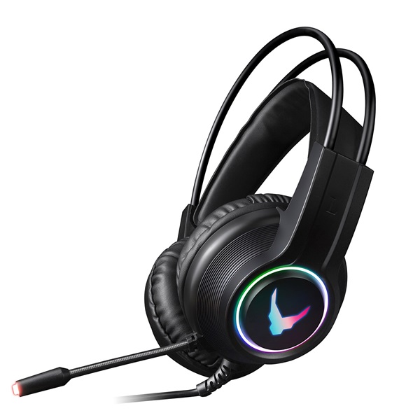 VARR Gaming Fejhallgató, vezetékes, RGB, 2x 3,5mm Jack, USB, gamer, fekete (VH8030) VARR Gaming Fejhallgató, vezetékes, RGB, 2x 3,5mm Jack, USB, gamer, fekete (VH8030)
