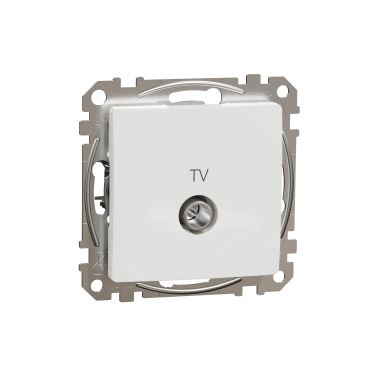 SCHNEIDER 4 dB SDD TV aljzat végzáró fehér (SDD111471) SCHNEIDER 4 dB SDD TV aljzat végzáró fehér (SDD111471)