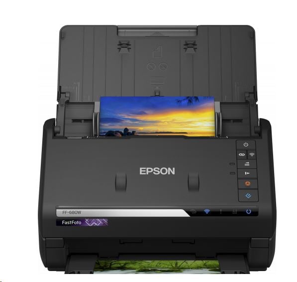 Epson FASTFOTO FF-680W gyors, automatikus adagolóval rendelkező fotó szkenner (B11B237401) Epson FASTFOTO FF-680W gyors, automatikus adagolóval rendelkező fotó szkenner (B11B237401)