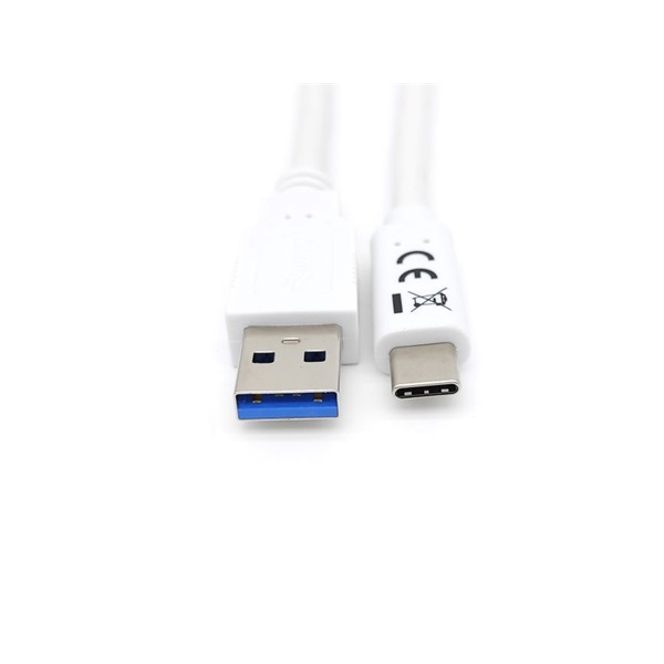 Equip   128364  USB-C 3.2 Gen1 to USB-A  apa/apa  Átalakító Kábel Fehér  2m