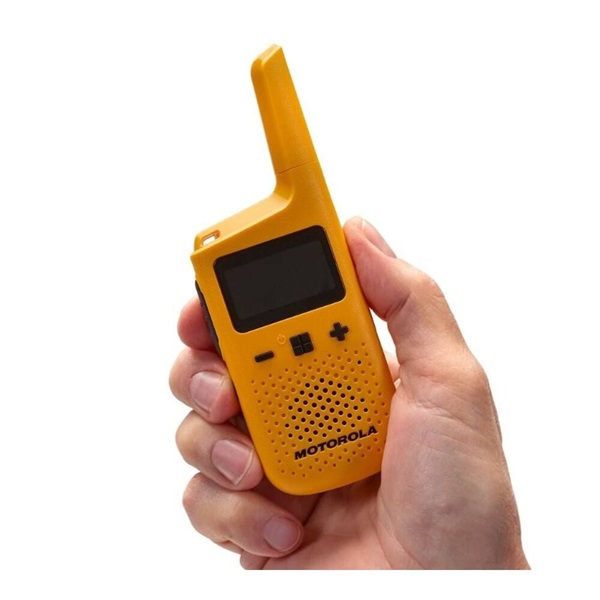 Motorola Talkabout T72 Walkie-Talkie (adó-vevő) sárga 2db (D3P01611YDLMAW)