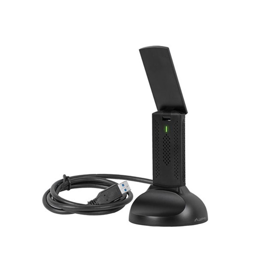 Lanberg Wi-Fi 6 2,4 GHz-es vezeték nélküli USB hálózati adapter