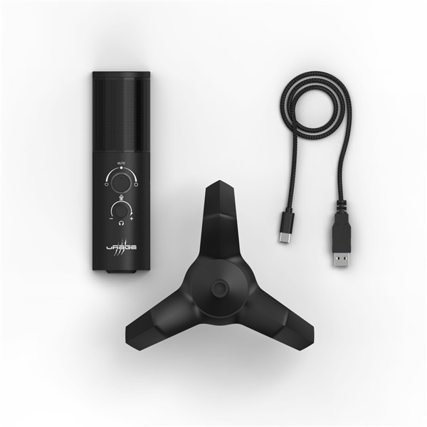 Hama uRage Stream 750HD gaming mikrofon fekete (186059) Hama uRage Stream 750HD gaming mikrofon fekete (186059)