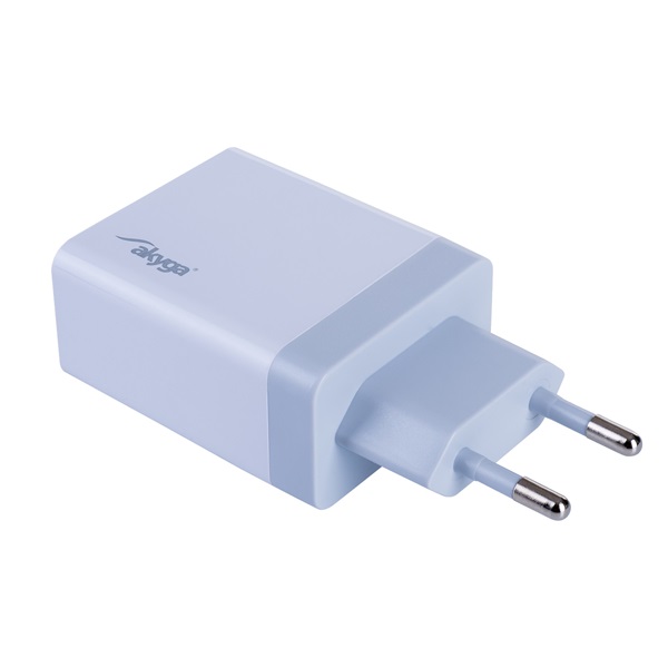 Akyga USB-A+USB-C PD 3A 36W Quick Charge 3.0 hálózati töltő (AK-CH-13)