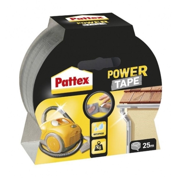 Henkel Power Tape 50mmx25m ezüst ragasztószalag Henkel Power Tape 50mmx25m ezüst ragasztószalag