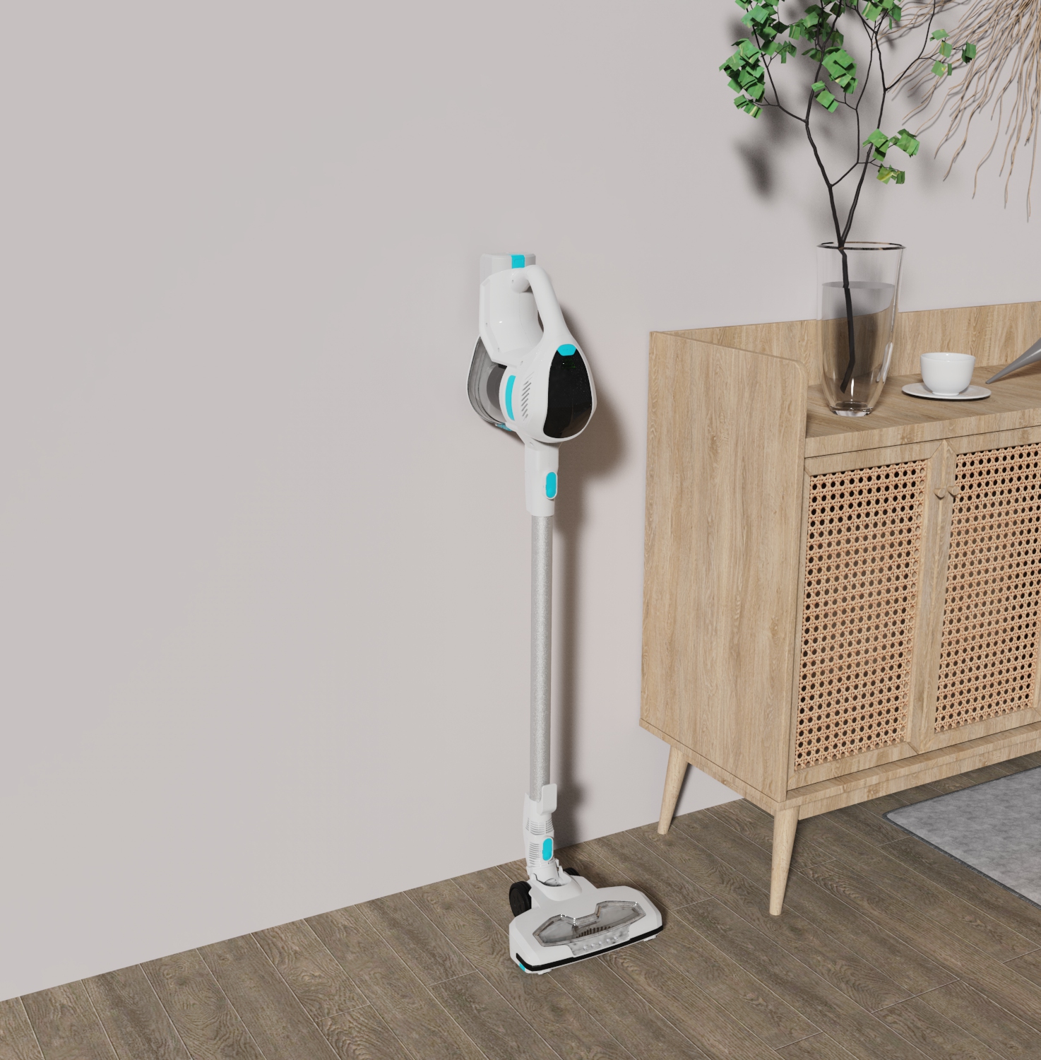 Mamibot V6 Pro Vezeték nélküli álló porszívó stick vacuum cleaner  Fekete