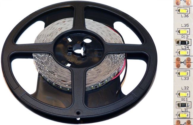 Sunwor 3014-120D W LED szalag 5 m hideg fehér (114424) Sunwor 3014-120D W LED szalag 5 m hideg fehér (114424)