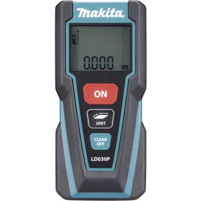 Makita LD030P Lézeres távolságmérő Mérési tartomány (max.) 30 m