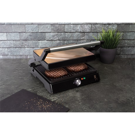 Berlinger Haus BH/9135 ELEKTROMOS GRILL, OLAJCSEPEGTETŐVEL