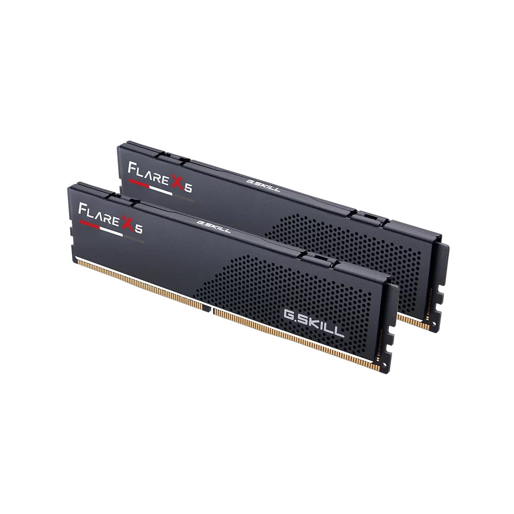 G.SKILL Flare X5 32GB Kit2 (2x16GB) DDR5 6000Mhz CL28-36-36-96 1.40V AMD EXPO Memória Fekete