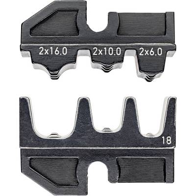 Knipex érvéghüvely krimpelőfogó krimpelő betét, préselő betét 6-tól 16 mm2-ig Knipex 97 49 18 Knipex érvéghüvely krimpelőfogó krimpelő betét, préselő betét 6-tól 16 mm2-ig Knipex 97 49 18