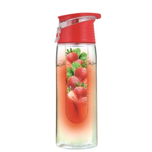 Vivamax limonádé készítő palack 750 ml piros (GYVL1P)