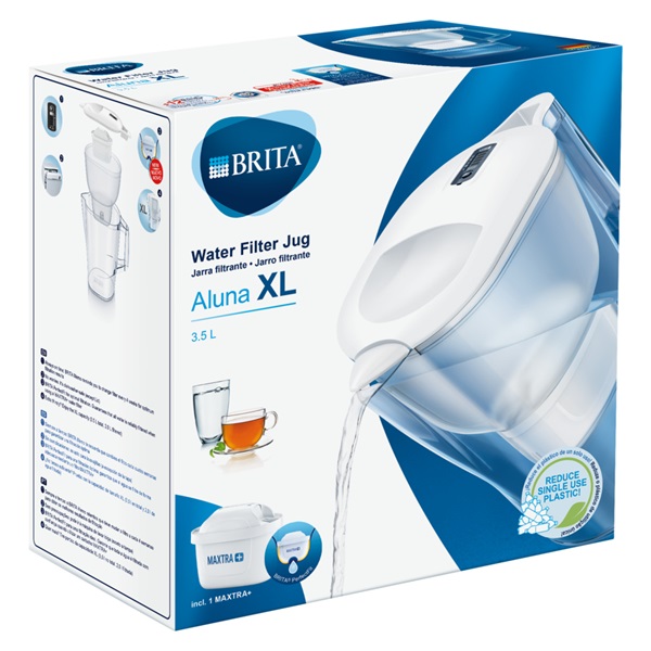 Brita Aluna XL vízszűrő kancsó 3.5 l fehér (BRH1039269)