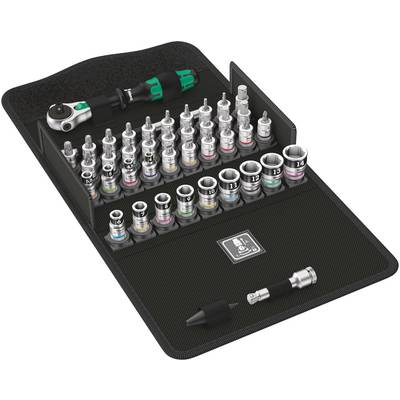 Dugókulcs készlet Metrikus 1/4 (6,3 mm) 42 részes Wera 8100 SA All-in Zyklop Speed 05003755001 Dugókulcs készlet Metrikus 1/4 (6,3 mm) 42 részes Wera 8100 SA All-in Zyklop Speed 05003755001