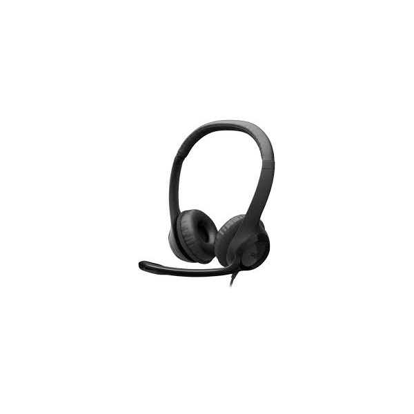 Logitech H390 USB-C Stereo Headset Fekete