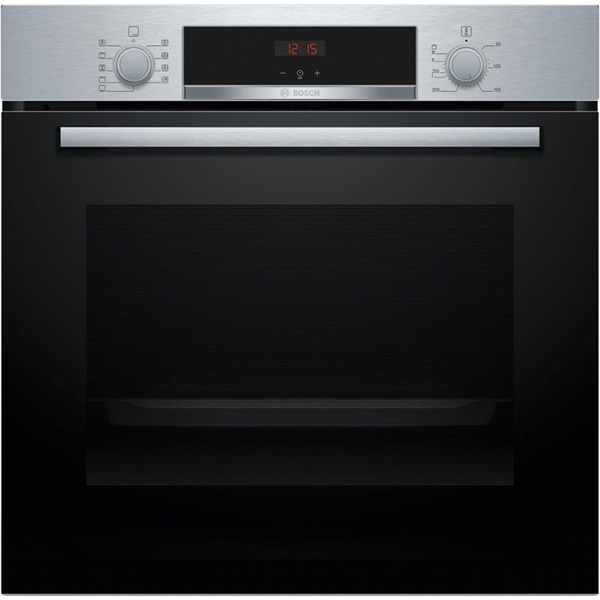 Bosch HBA534ES3 inox, beépíthető, sütőtér: 71L, légkeverés, sütő