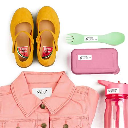 COLOP  Marky Bélyegző textilhez  kirakós pink ház, fekete párnával