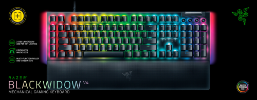 Razer BlackWidow V4 (Yellow Switch)   US Layout