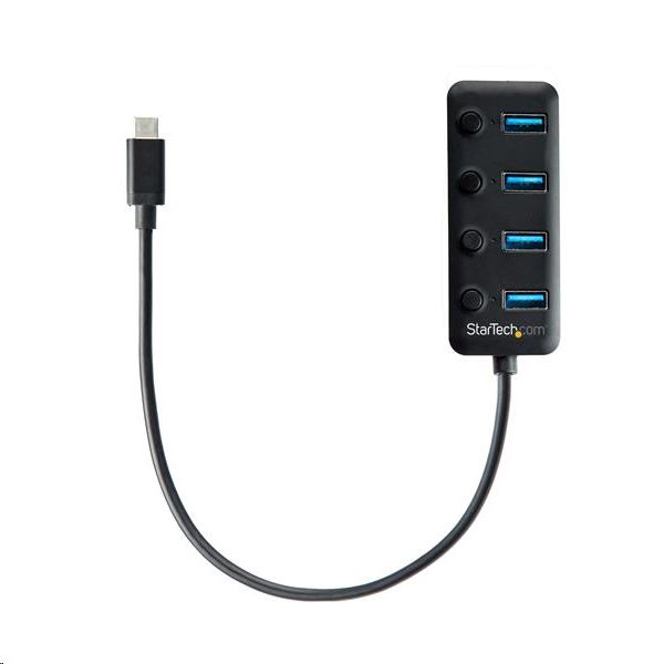 StarTech-com 4 portos USB-C HUB fekete (HB30C4AIB) StarTech-com 4 portos USB-C HUB fekete (HB30C4AIB)