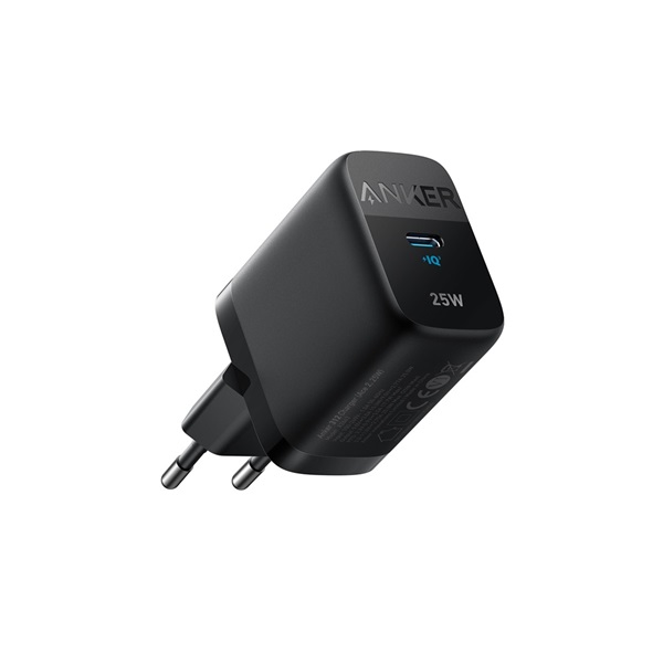 ANKER Hálózati Töltő, 312 (ACE), 25 W, USB-C, fekete - A2642G11 ANKER Hálózati Töltő, 312 (ACE), 25 W, USB-C, fekete - A2642G11