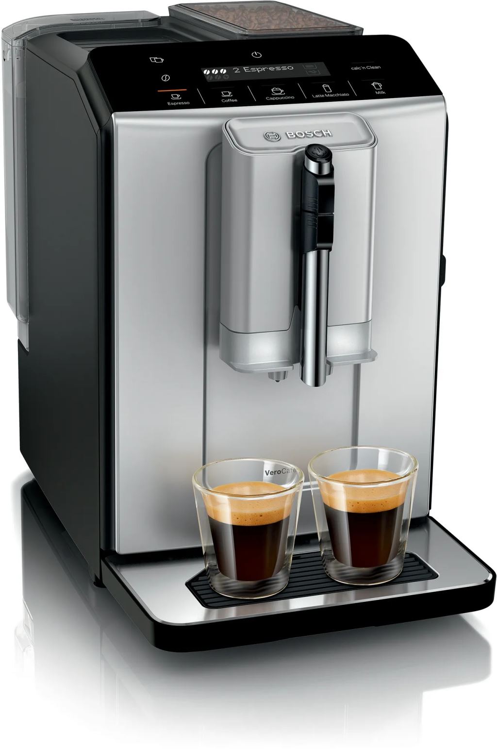 Bosch TIE20301 VeroCafe Serie 2 automata kávéfőző selyemezüst Bosch TIE20301 VeroCafe Serie 2 automata kávéfőző selyemezüst