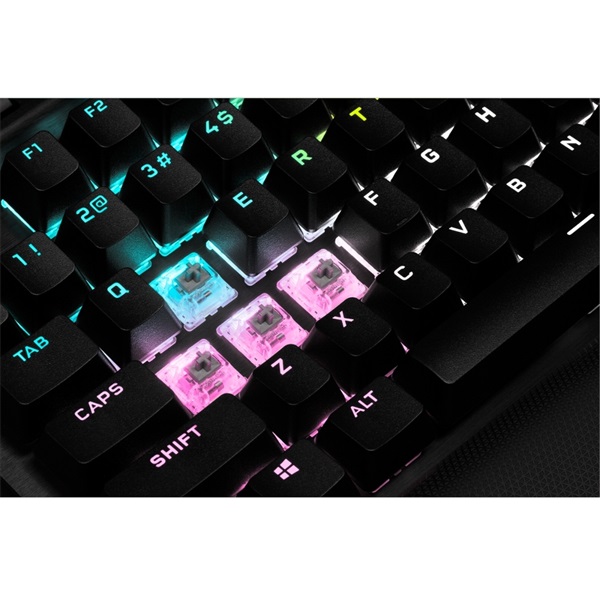 CORSAIR K70 TKL RGB Cherry MX SPEED Mechanikus Gamer billentyűzet