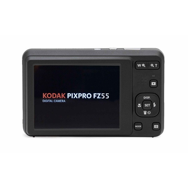 Kodak Pixpro FZ55 nagy teljesítményű kompakt digitális fényképezőgép, fekete