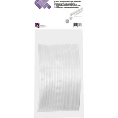 TRU COMPONENTS T1902CA030 Zsugorcső készlet Átlátszó 3 mm Zsugorodási arány:3:1 15 db TRU COMPONENTS T1902CA030 Zsugorcső készlet Átlátszó 3 mm Zsugorodási arány:3:1 15 db