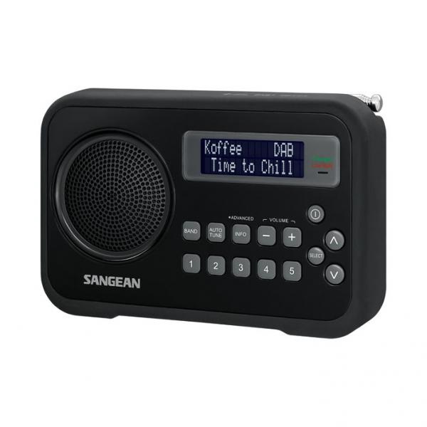 Sangean DPR-67 DAB+/FM-RDS fekete digitális rádióvevő Sangean DPR-67 DAB+/FM-RDS fekete digitális rádióvevő