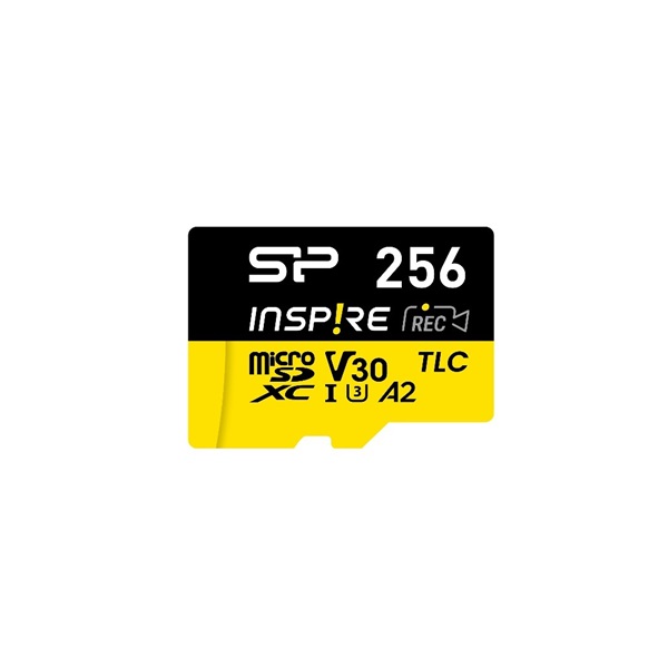 Silicon Power 256GB microSDXC UHS-I U3 3D TLC NAND MicroSD kártya Silicon Power 256GB microSDXC UHS-I U3 3D TLC NAND MicroSD kártya