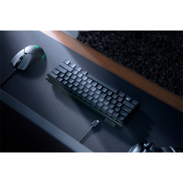 Razer Huntsman Mini Linear Optical Switch (Red) US billentyűzet fekete (RZ03-03390200-R3M1)