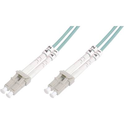 Üvegszál LWL csatlakozókábel 1x - 1x 50/125µ 10m Multimode OM3 Digitus DK-2533-10/3 Üvegszál LWL csatlakozókábel 1x - 1x 50/125µ 10m Multimode OM3 Digitus DK-2533-10/3