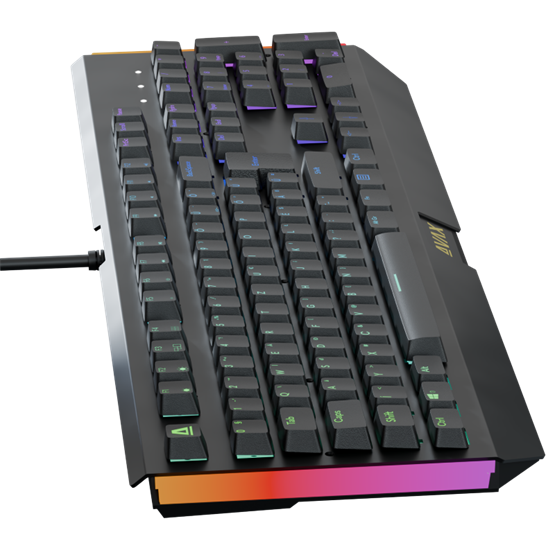  AVAX FS01 Full size mechanikus vezetékes alumínium billentyűzet Outemu piros switch
